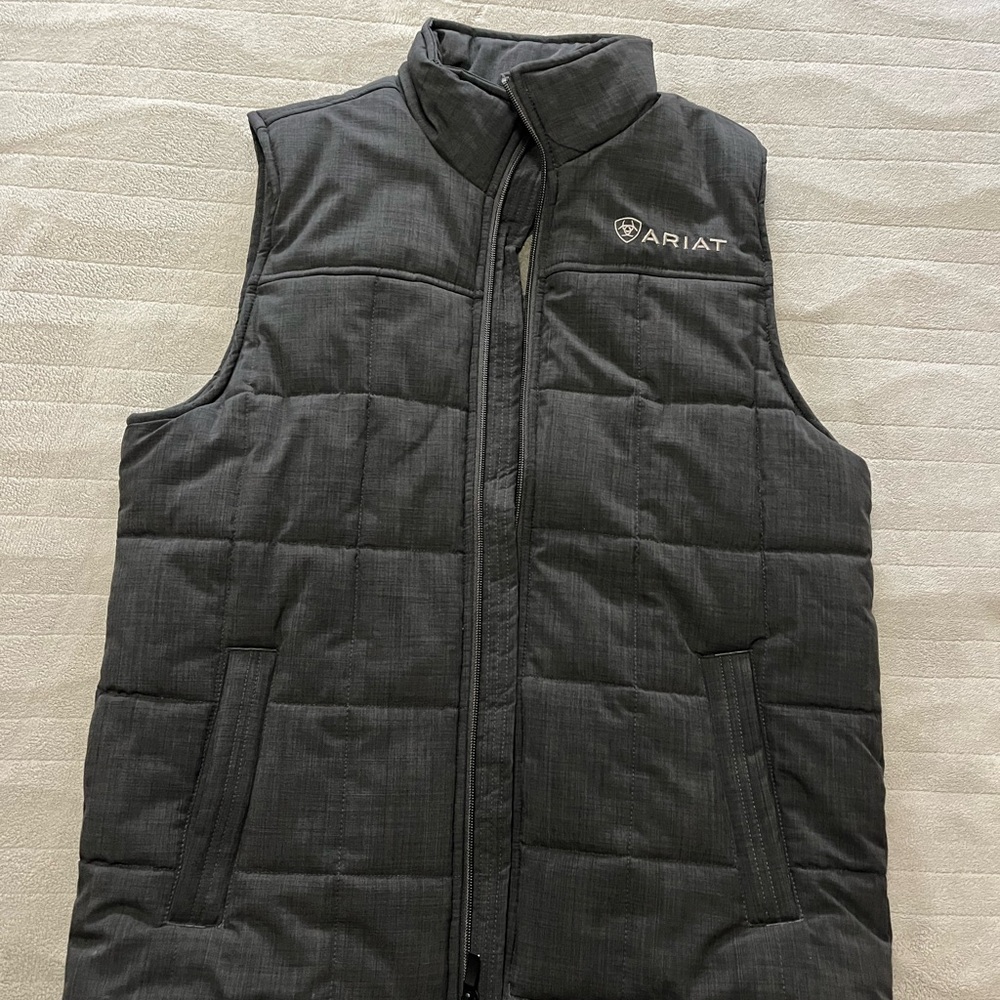 Ariat Men's Charcoal Puffer Vest